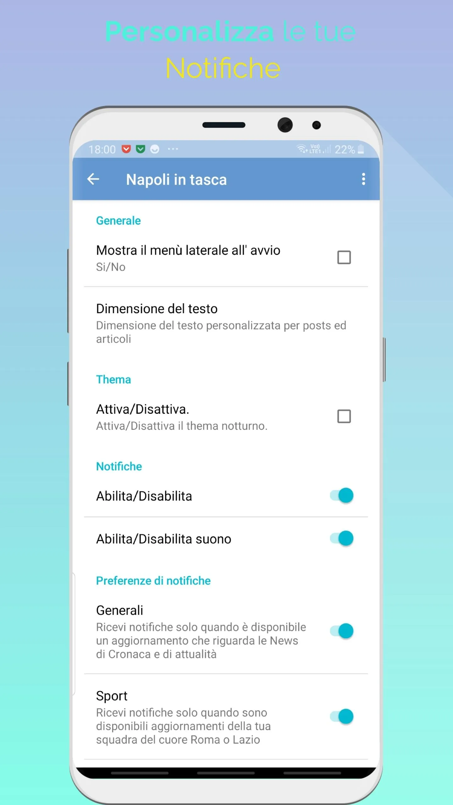 Napoli in tasca - Notizie | Indus Appstore | Screenshot