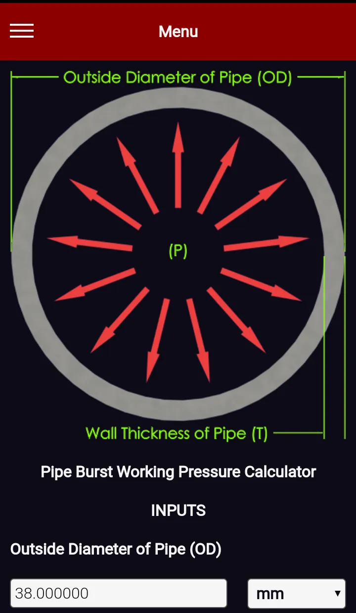 Pipe Burst Working Pressure Ca | Indus Appstore | Screenshot