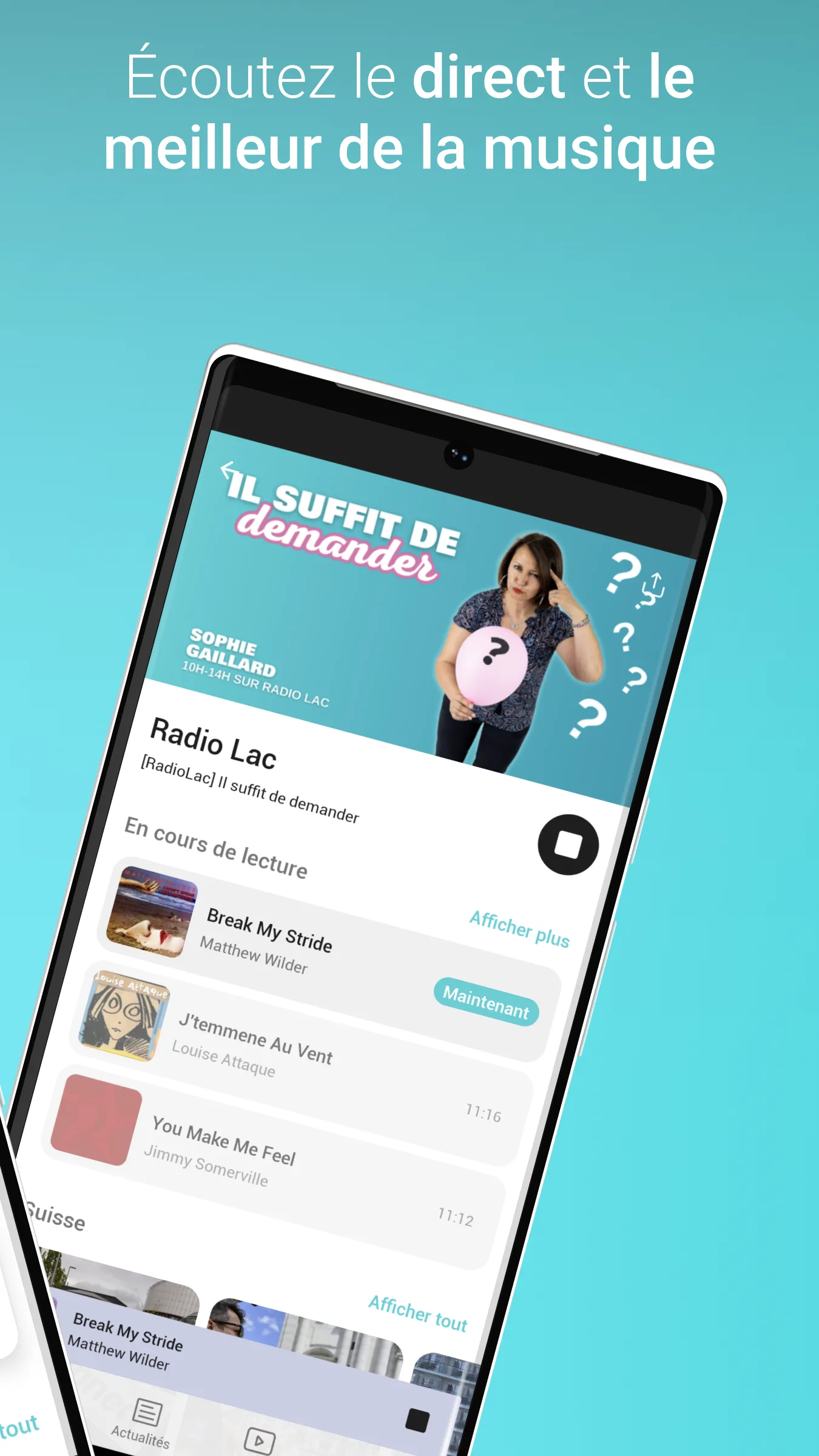 Radio Lac | Indus Appstore | Screenshot