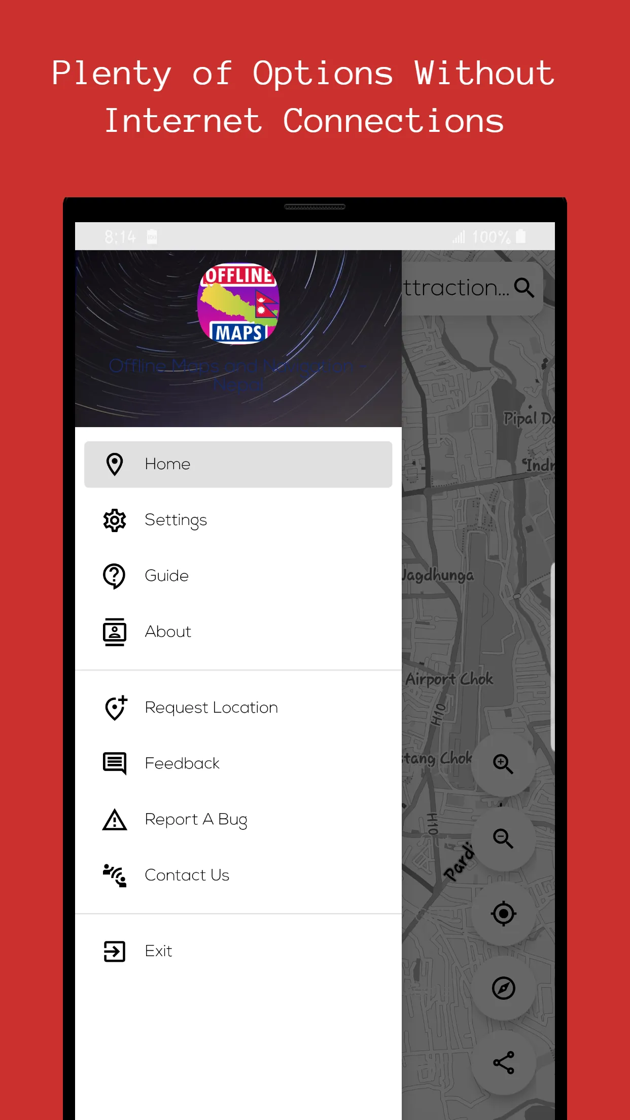 Offline Map & Navigation Nepal | Indus Appstore | Screenshot