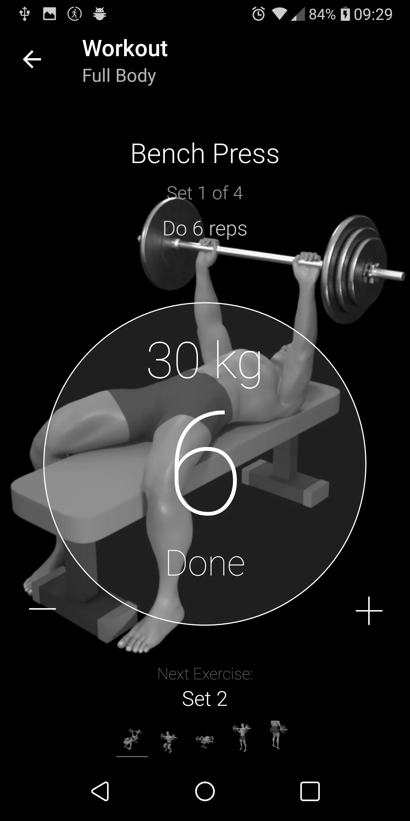 Barbell Home Workout | Indus Appstore | Screenshot