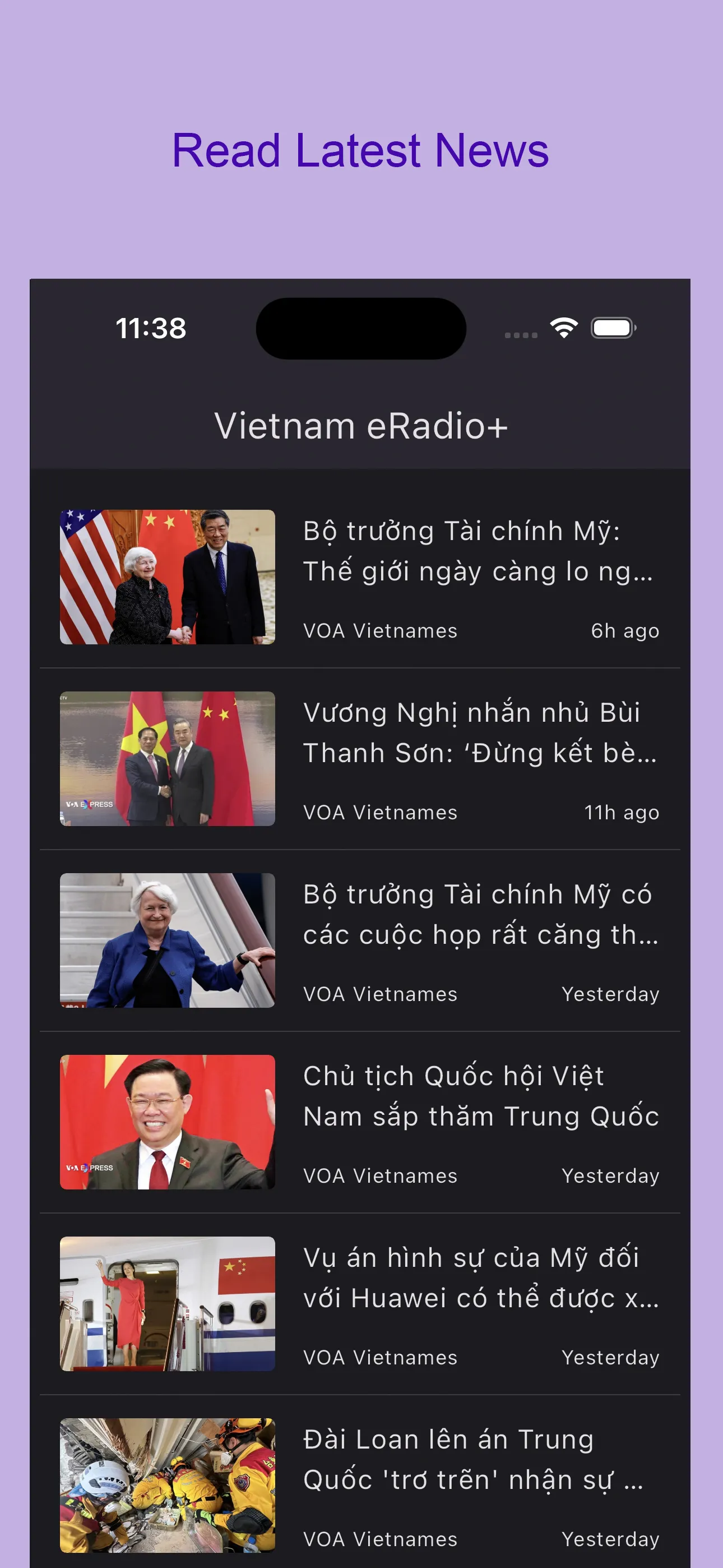 Vietnam eRadio+ | Indus Appstore | Screenshot