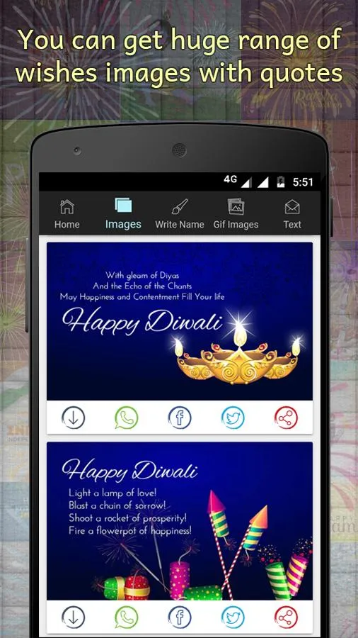 Hindu Festival Wishes Maker | Indus Appstore | Screenshot