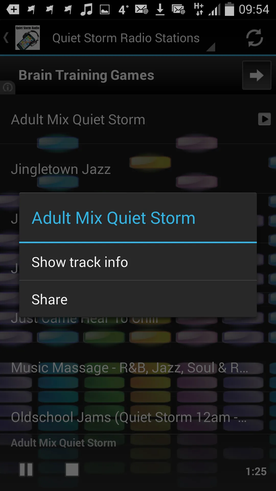 Quiet Storm Radio Stations | Indus Appstore | Screenshot