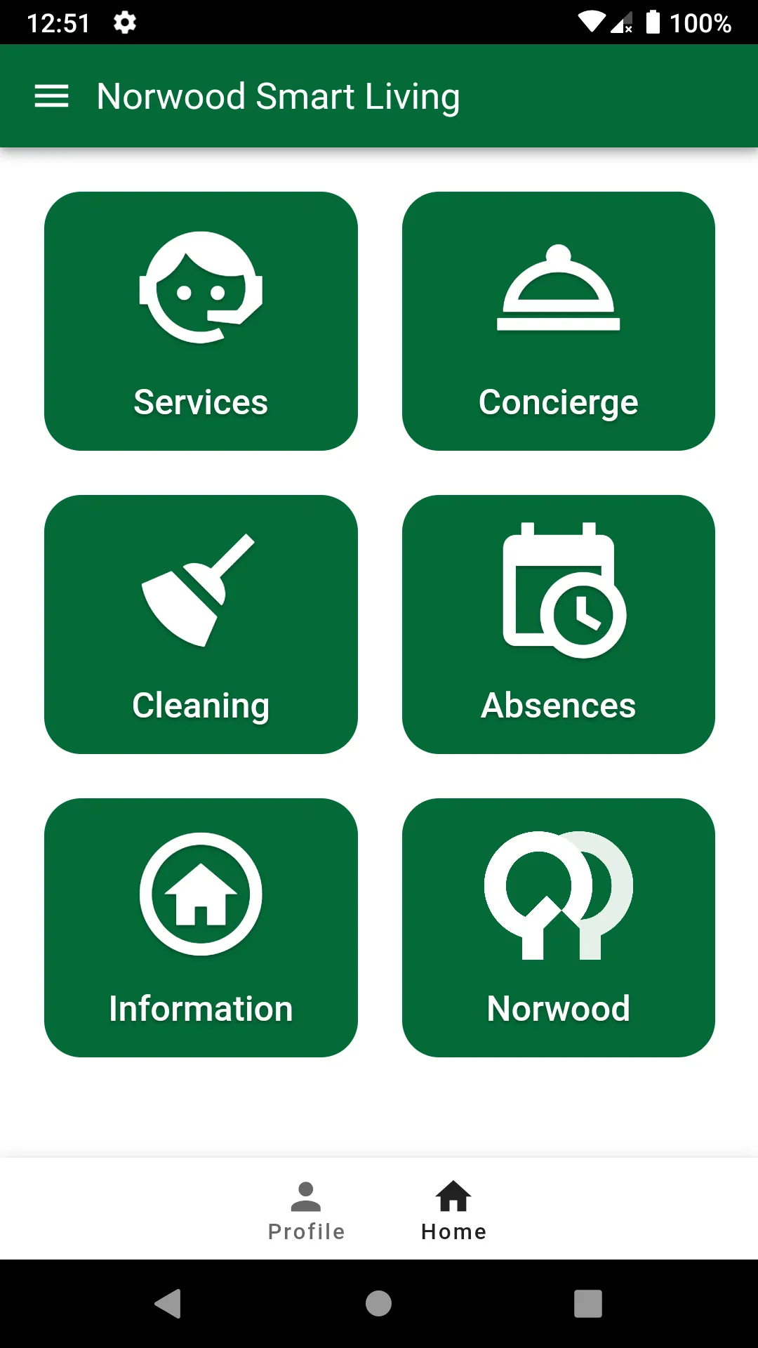 Norwood Smart Living | Indus Appstore | Screenshot