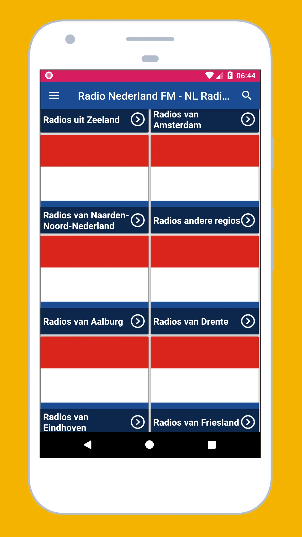 Radio Netherlands: NL Radio FM | Indus Appstore | Screenshot