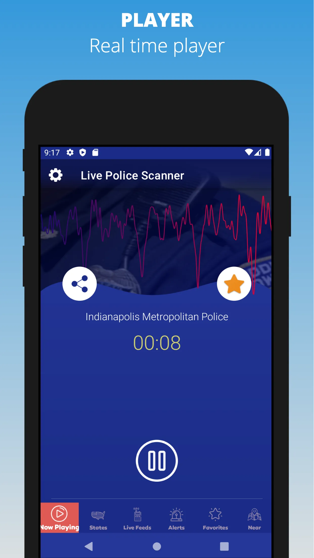 Live Police Scanner | Indus Appstore | Screenshot