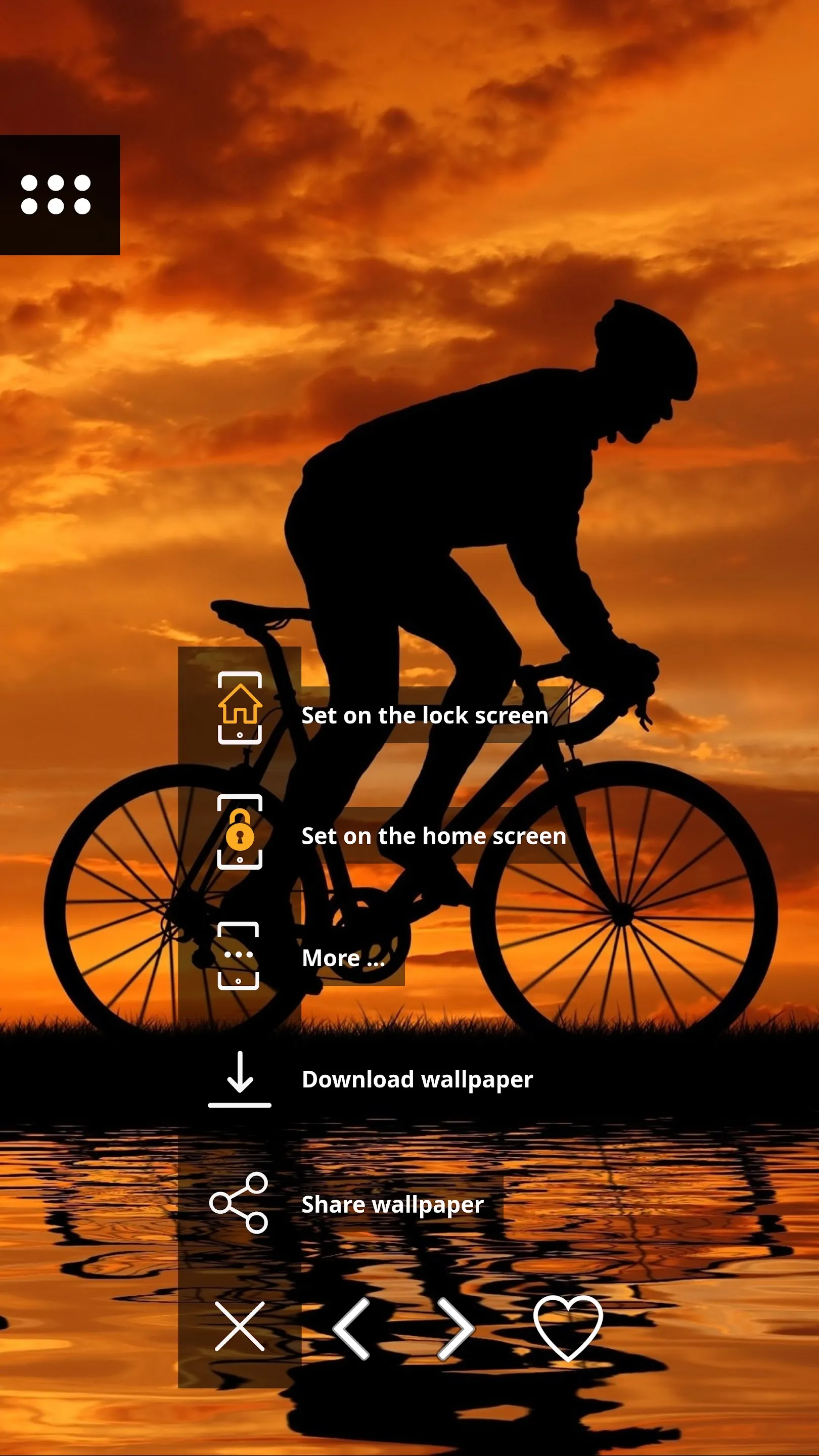 Wallpapers with bicycles | Indus Appstore | Screenshot