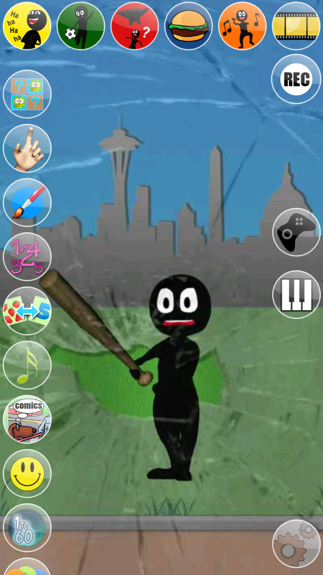 Talking Stan Stickman | Indus Appstore | Screenshot