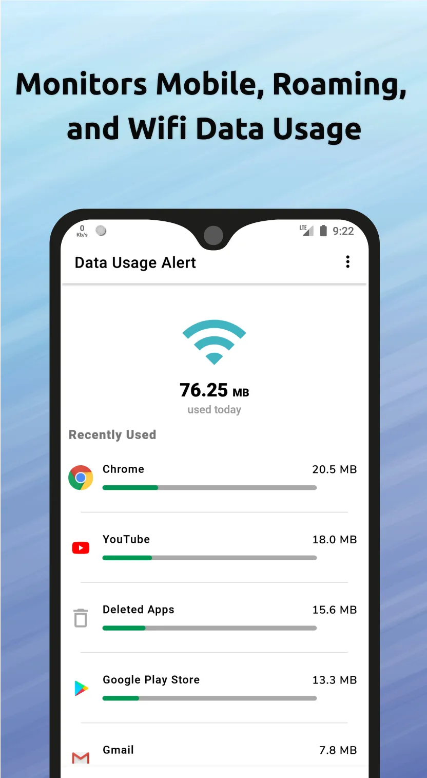 Data Usage Alert + Speed Meter | Indus Appstore | Screenshot