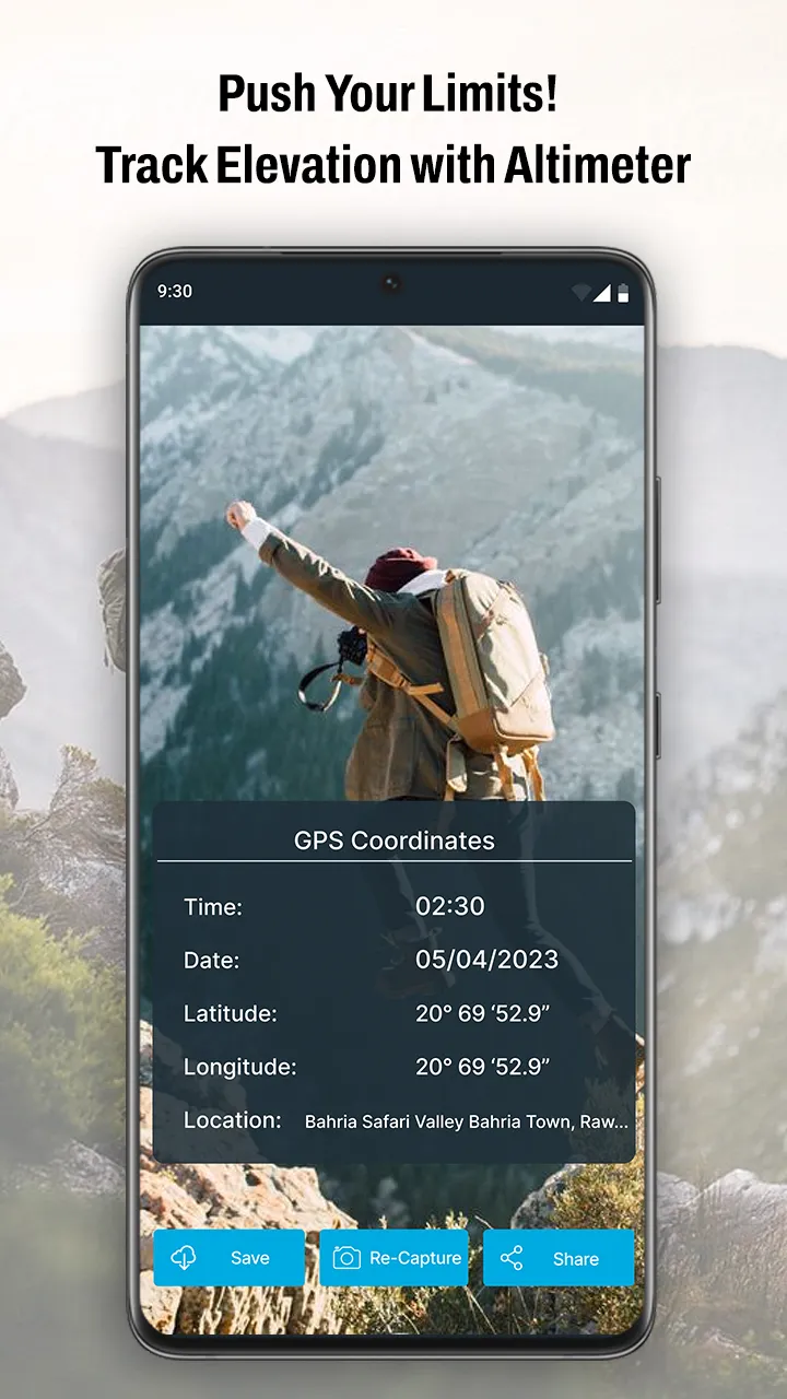 Altimeter GPS: Altitude Meter | Indus Appstore | Screenshot