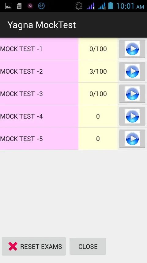 Yagna Mock Test | Indus Appstore | Screenshot