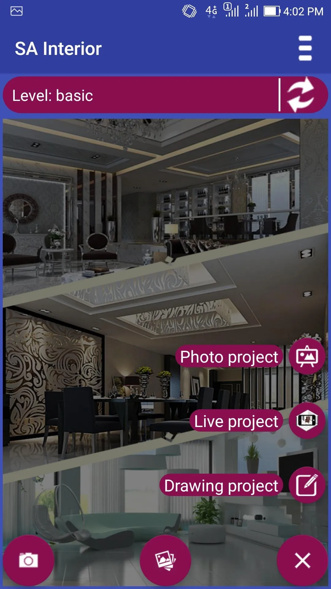 SA Interior - interior design  | Indus Appstore | Screenshot