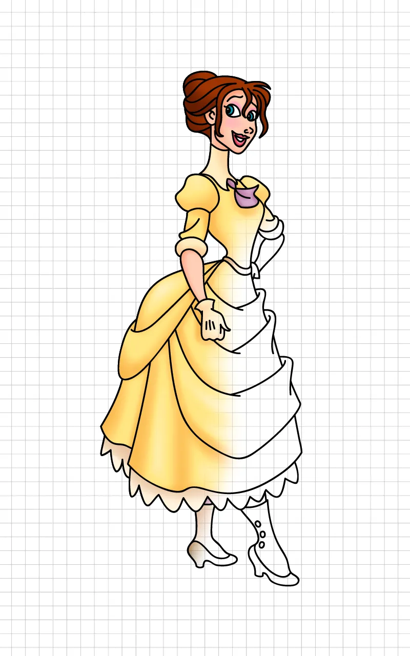 How to Draw Princess Lessons | Indus Appstore | Screenshot