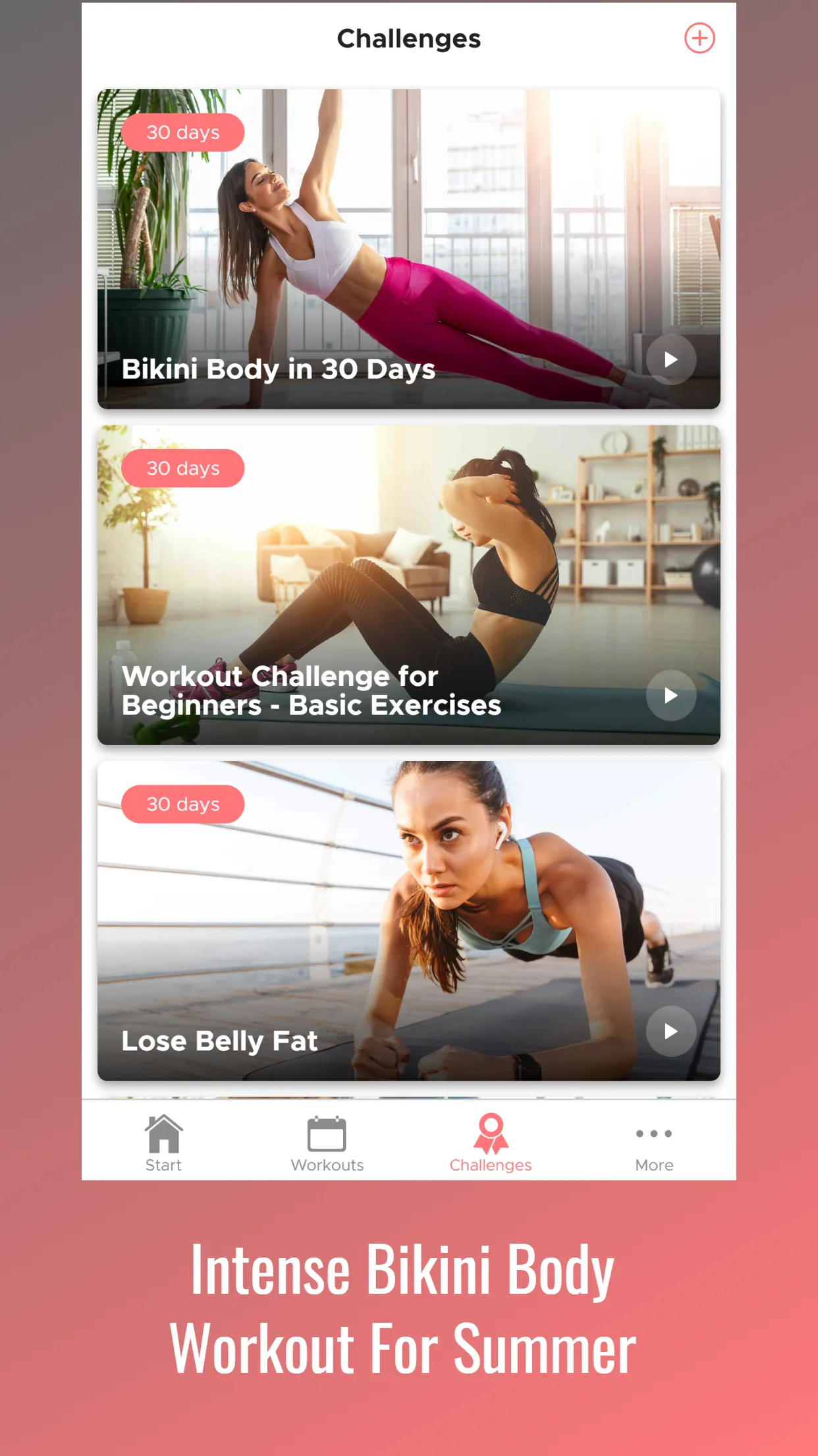 30 Day Bikini Body Challenge | Indus Appstore | Screenshot