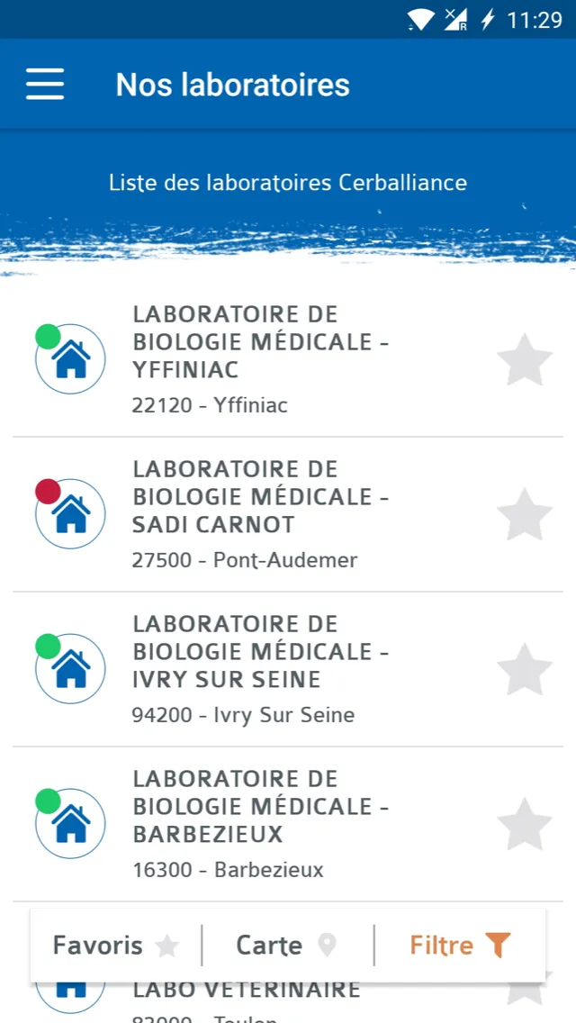 Mon laboratoire Cerballiance | Indus Appstore | Screenshot