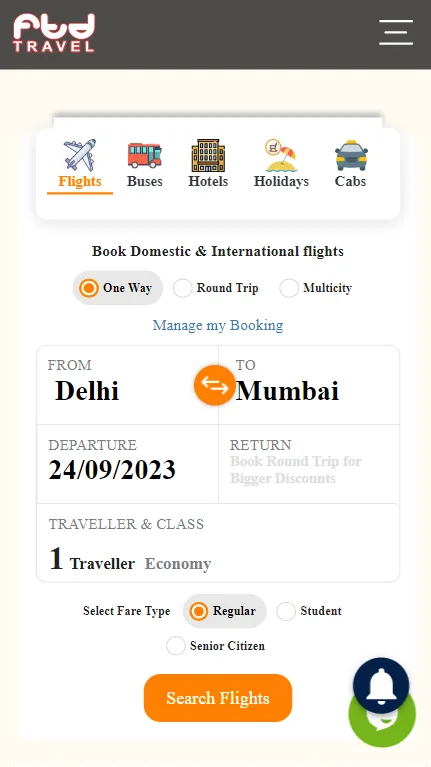 FTD Travel - B2B App for Agent | Indus Appstore | Screenshot