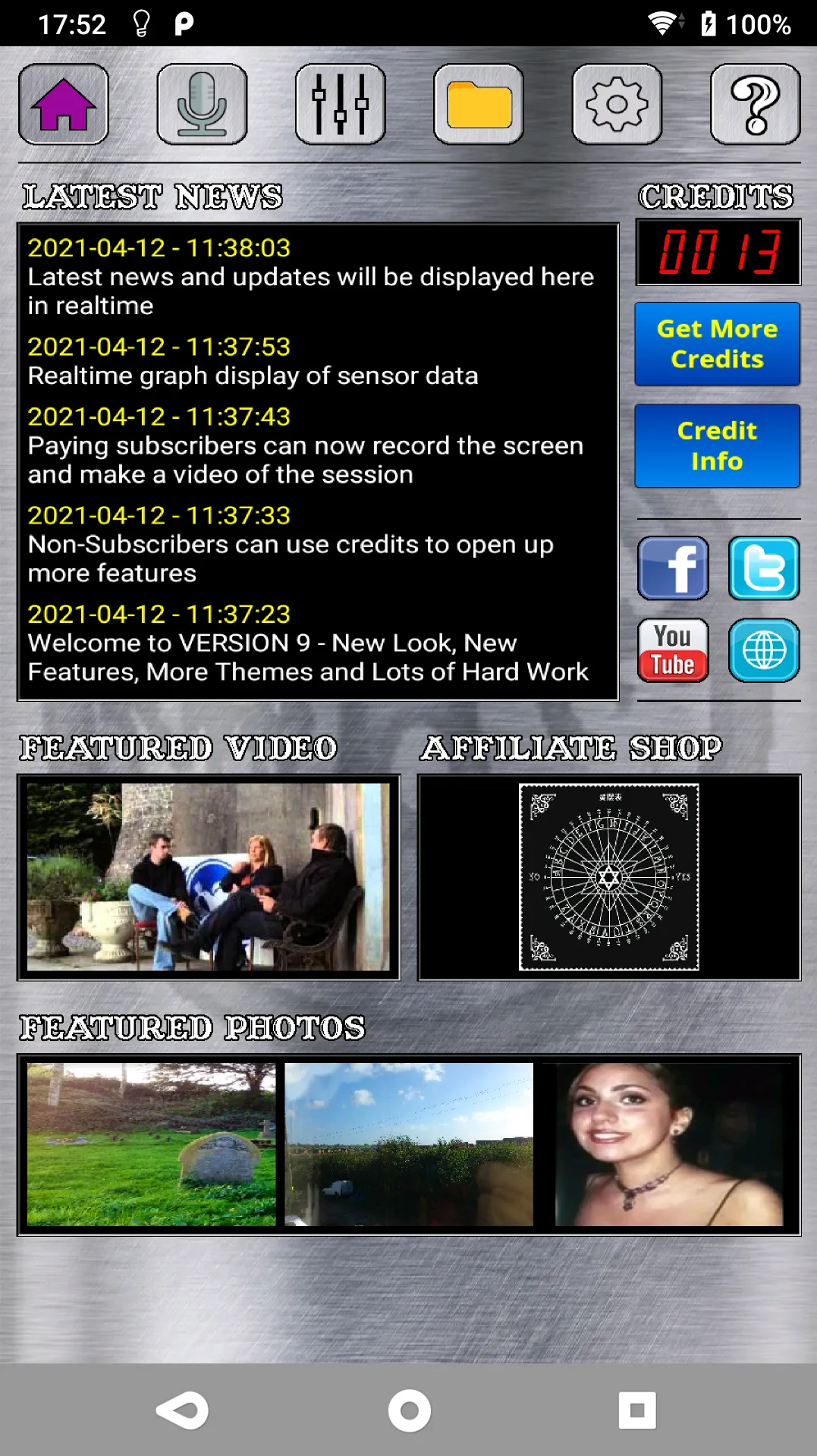 EVP Recorder - Spotted: Ghosts | Indus Appstore | Screenshot