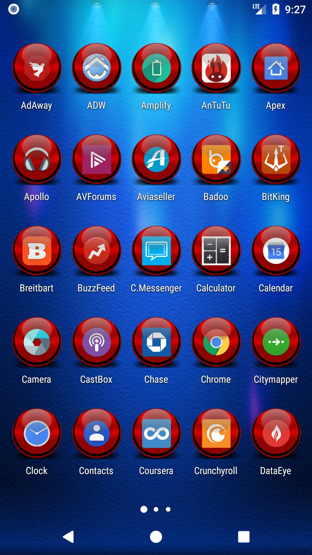 Red Icon Pack Masked | Indus Appstore | Screenshot