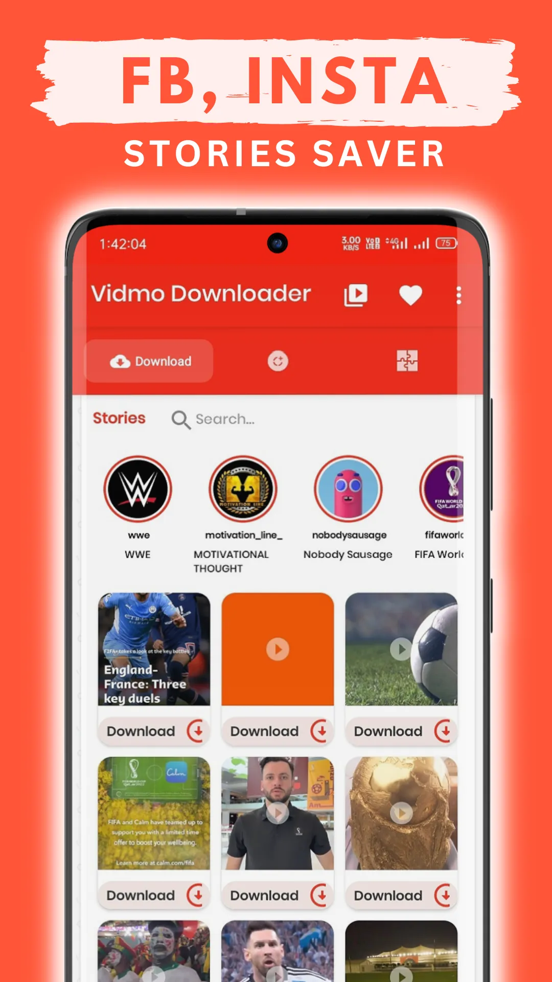 Vidmo: All Video Downloader | Indus Appstore | Screenshot