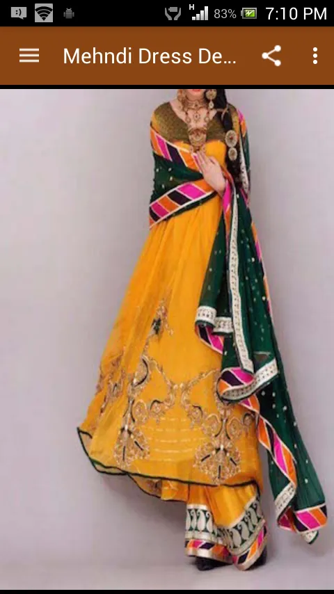 Mehndi Dress Designs | Indus Appstore | Screenshot