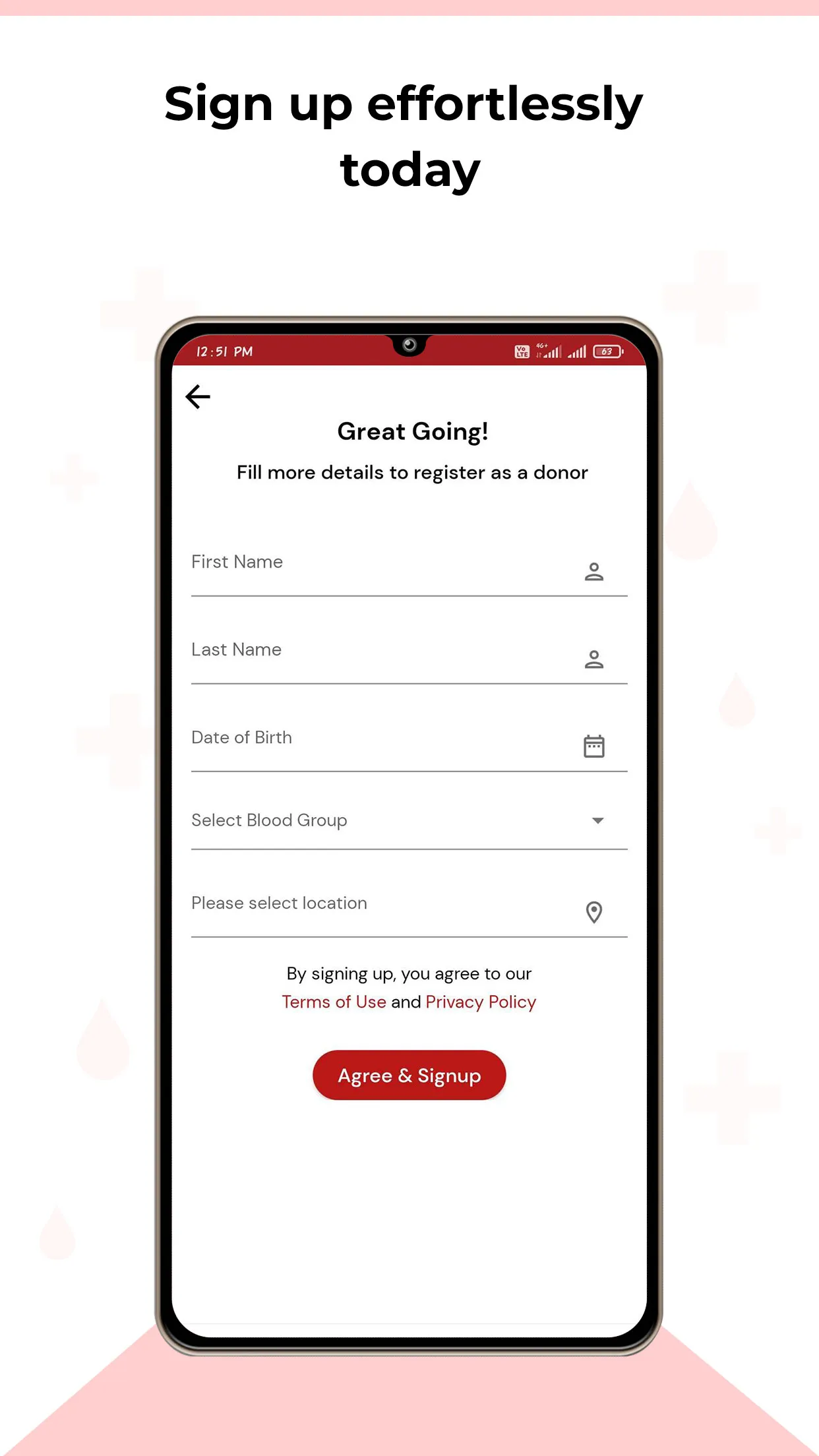 UBLOOD: Find Blood Donors | Indus Appstore | Screenshot