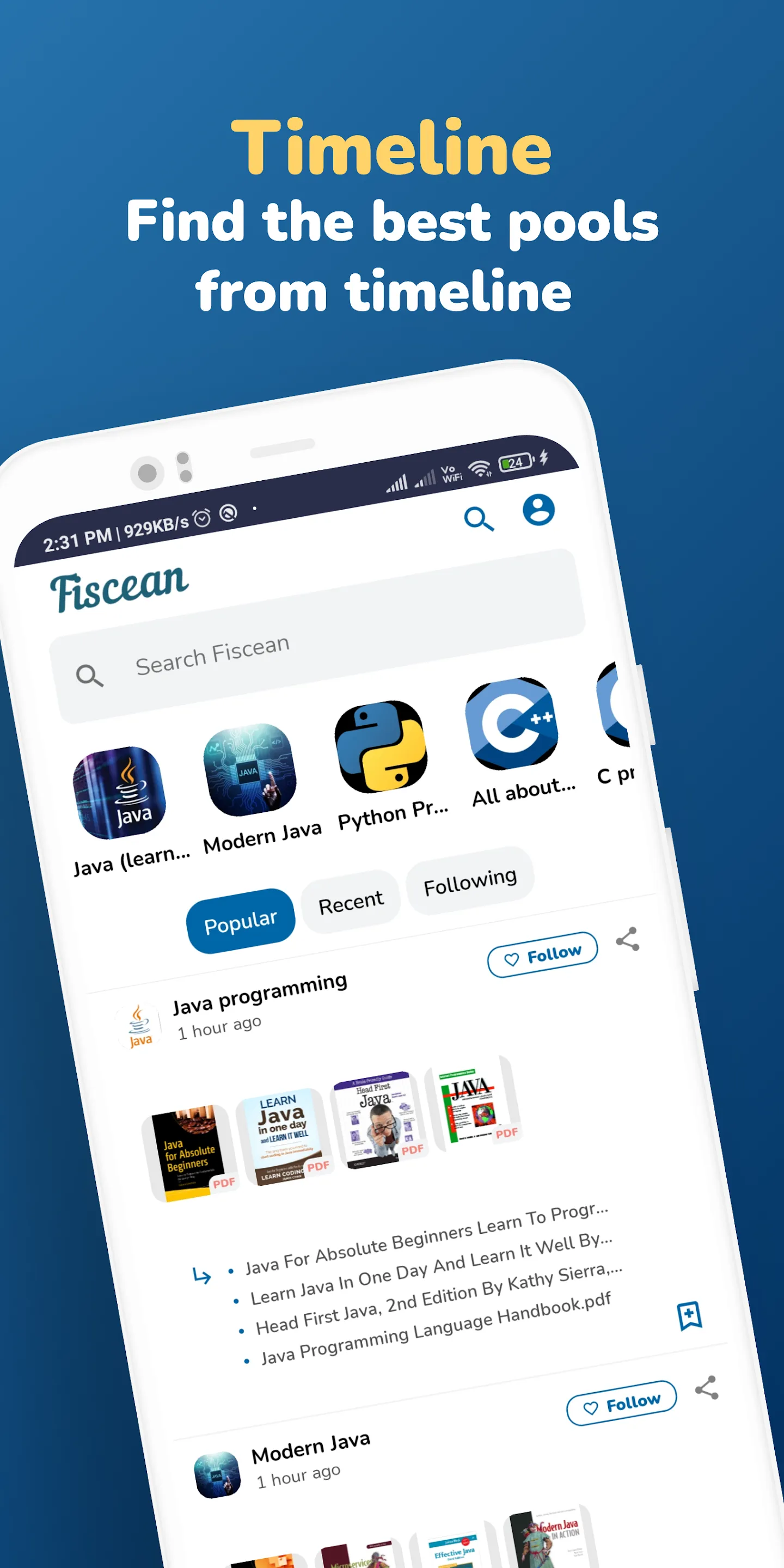 Fiscean - The Social Files App | Indus Appstore | Screenshot