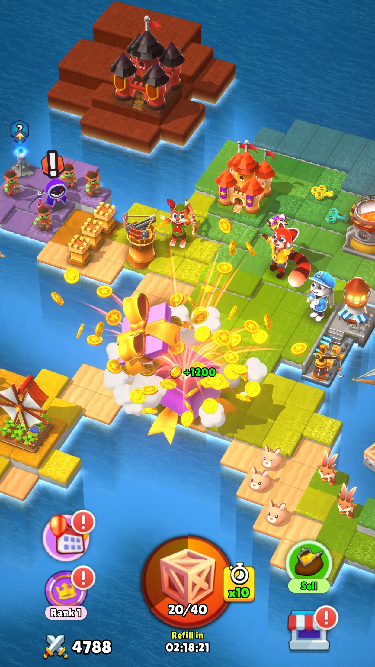 Merge.io - Island Kingdom | Indus Appstore | Screenshot