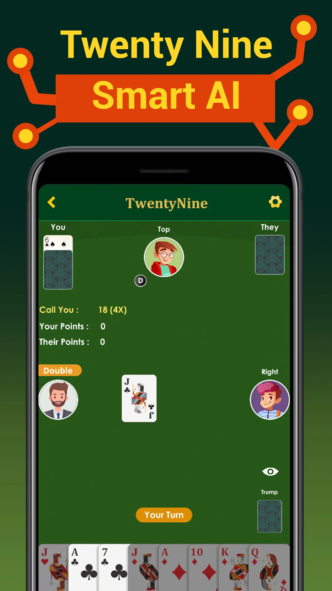 Call bridge offline & 29 cards | Indus Appstore | Screenshot