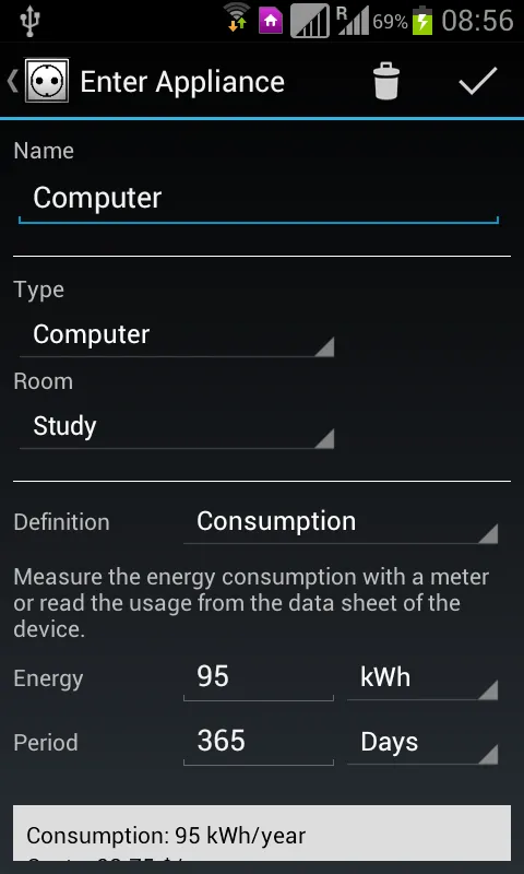 My Power Consumption | Indus Appstore | Screenshot