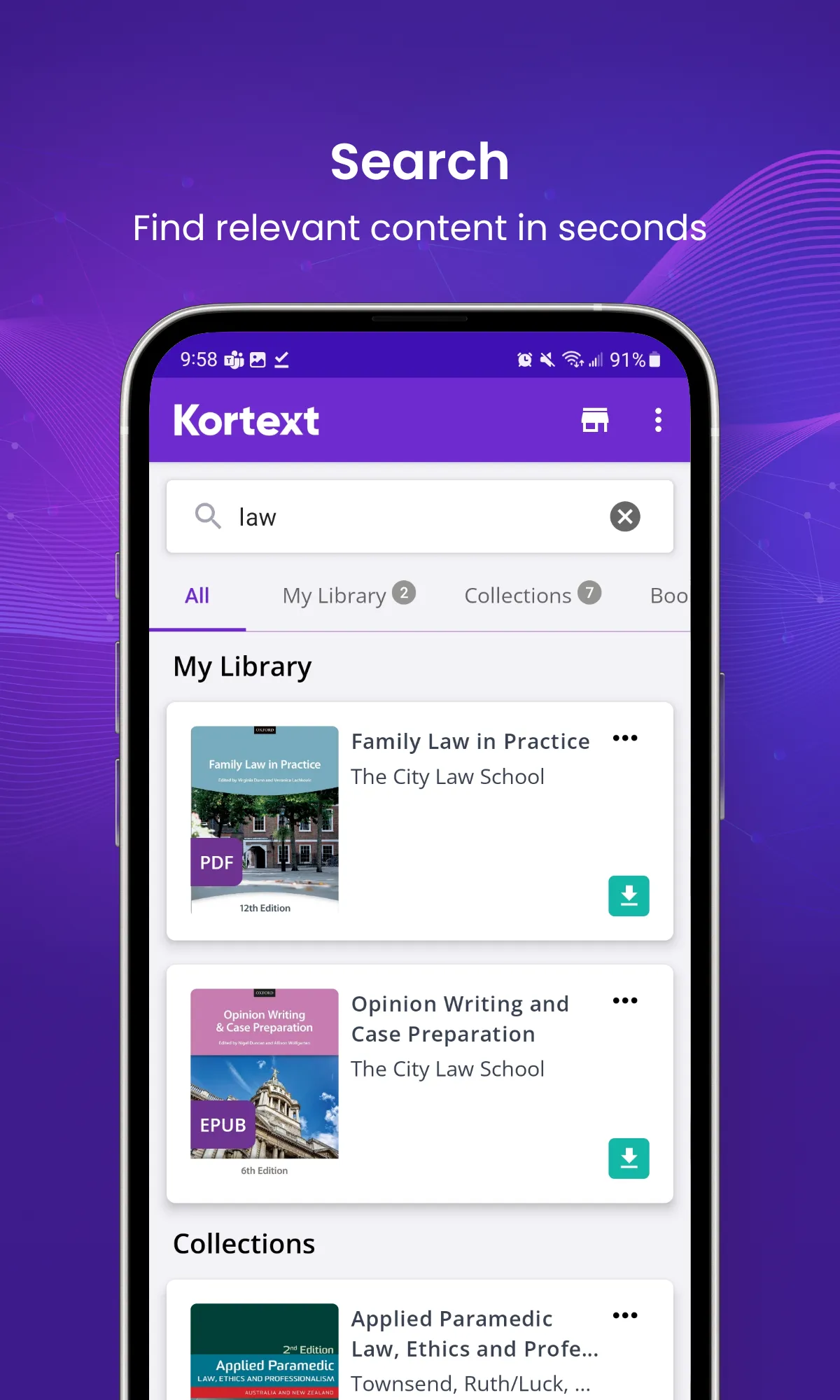 Kortext ebooks & etextbooks | Indus Appstore | Screenshot