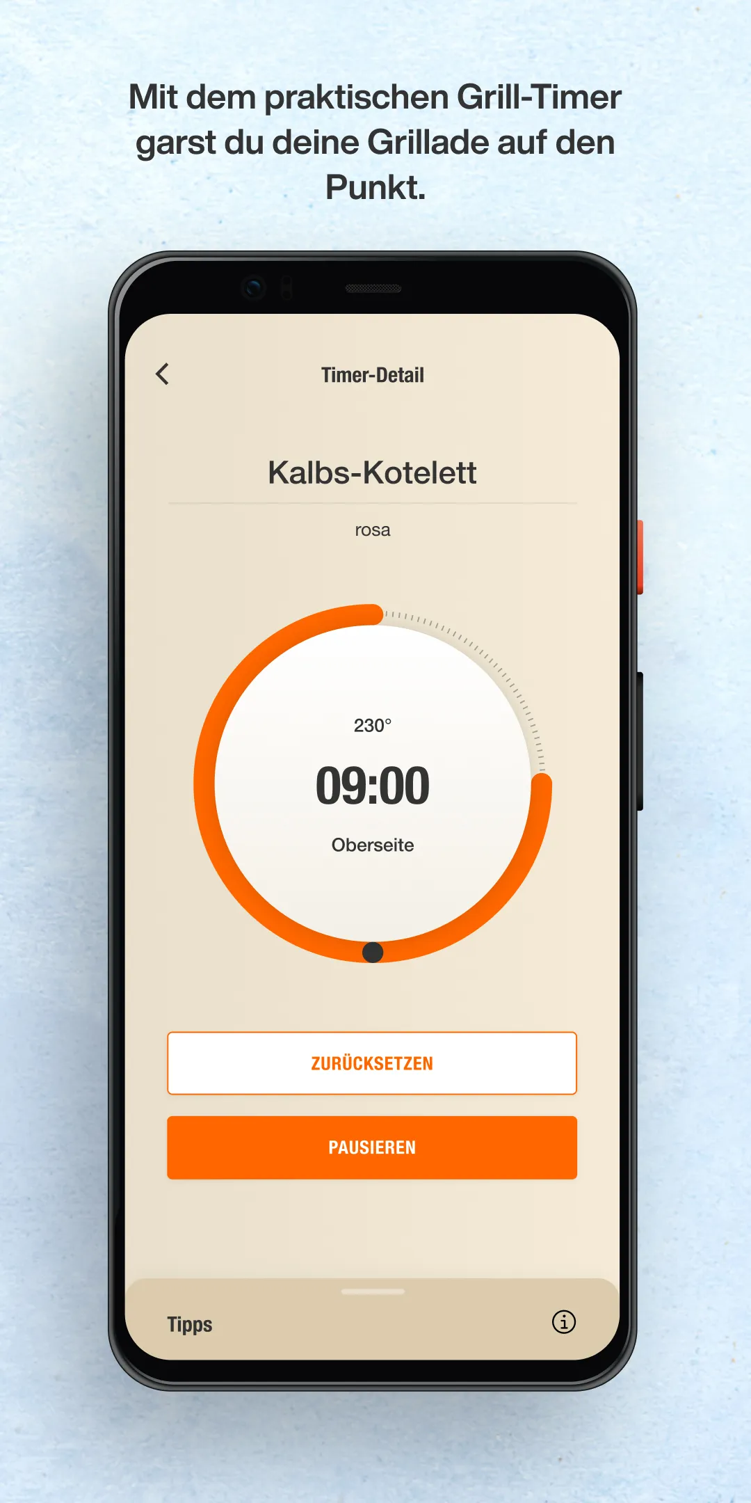 Grilltimer by Migusto | Indus Appstore | Screenshot