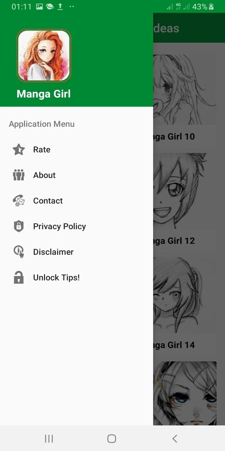 Drawing Manga Girl Ideas | Indus Appstore | Screenshot