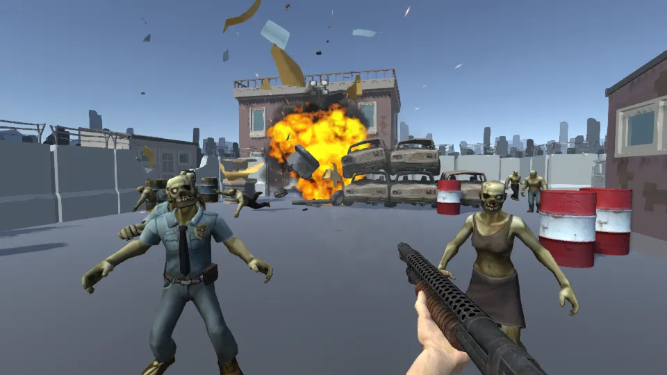 Zombie Shooting 3D Offline fps | Indus Appstore | Screenshot