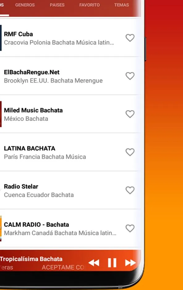 Musica Bachata Mix | Indus Appstore | Screenshot