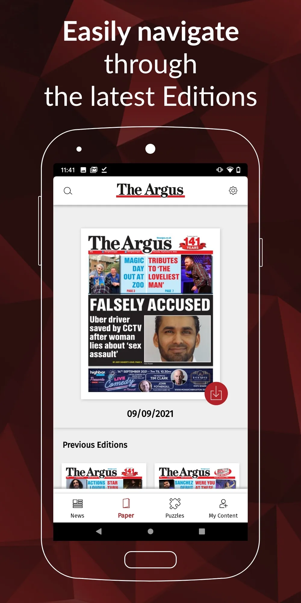 The Argus | Indus Appstore | Screenshot