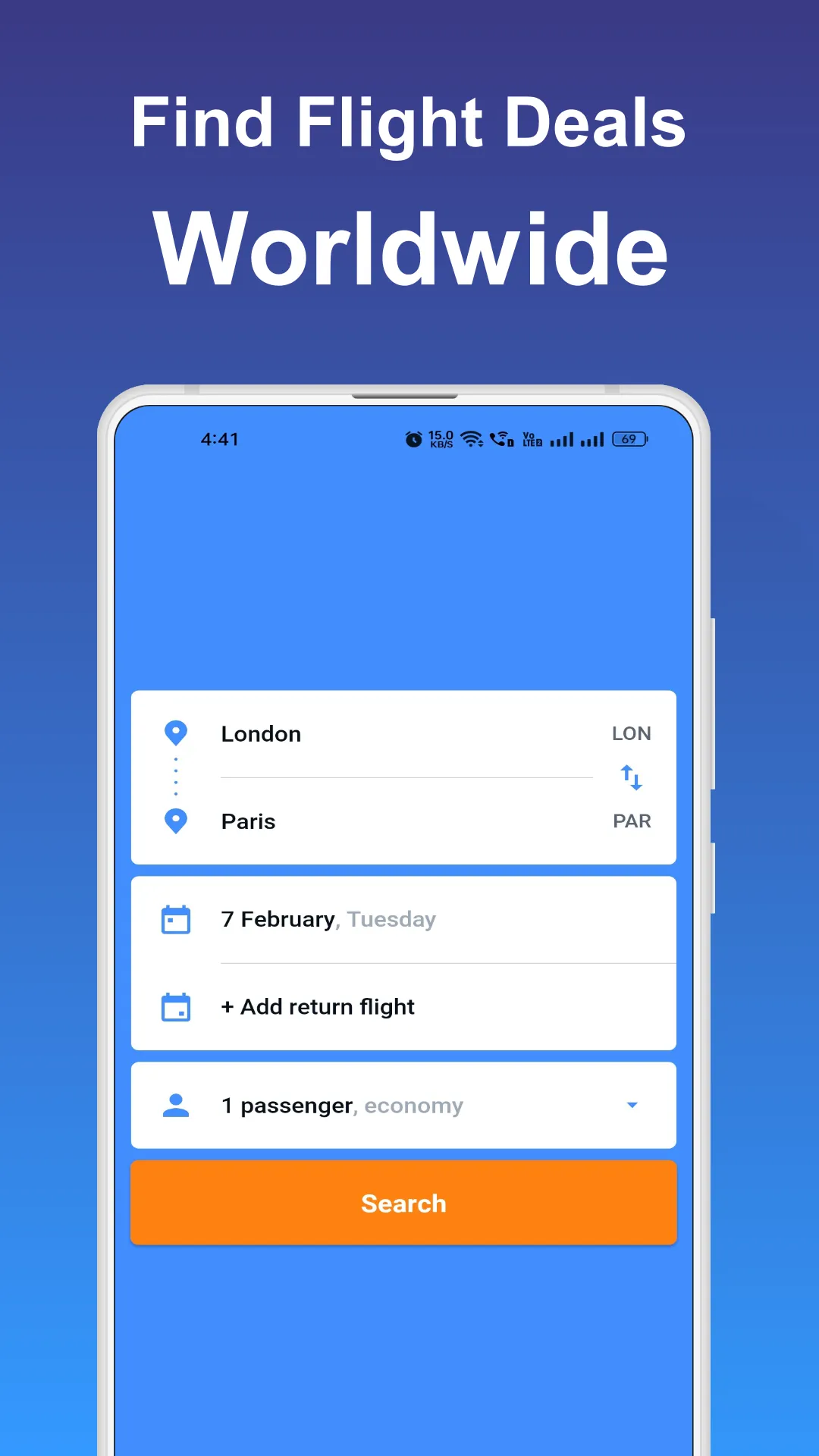 FareCompare - Cheap Flights | Indus Appstore | Screenshot