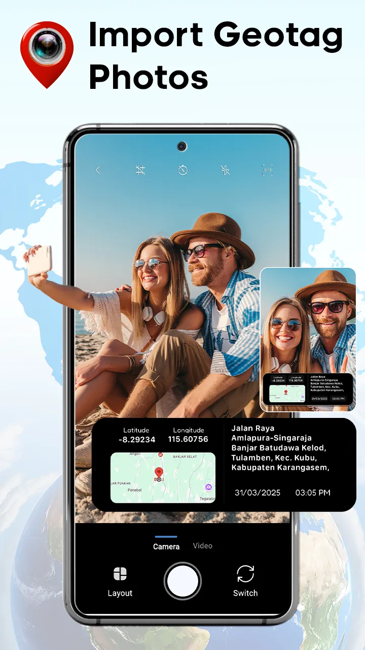 GPS Camera Map & Geotag Photos | Indus Appstore | Screenshot