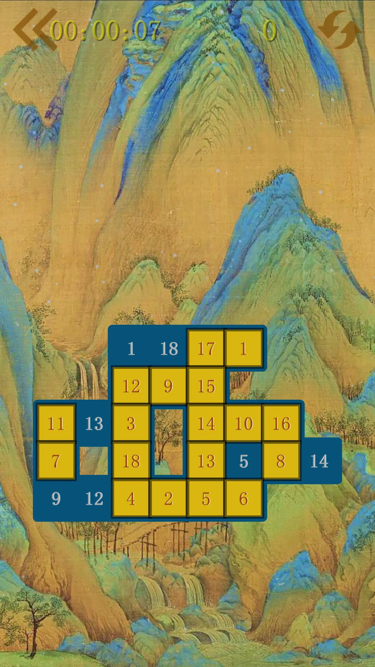 15 Puzzle Polygon | Indus Appstore | Screenshot