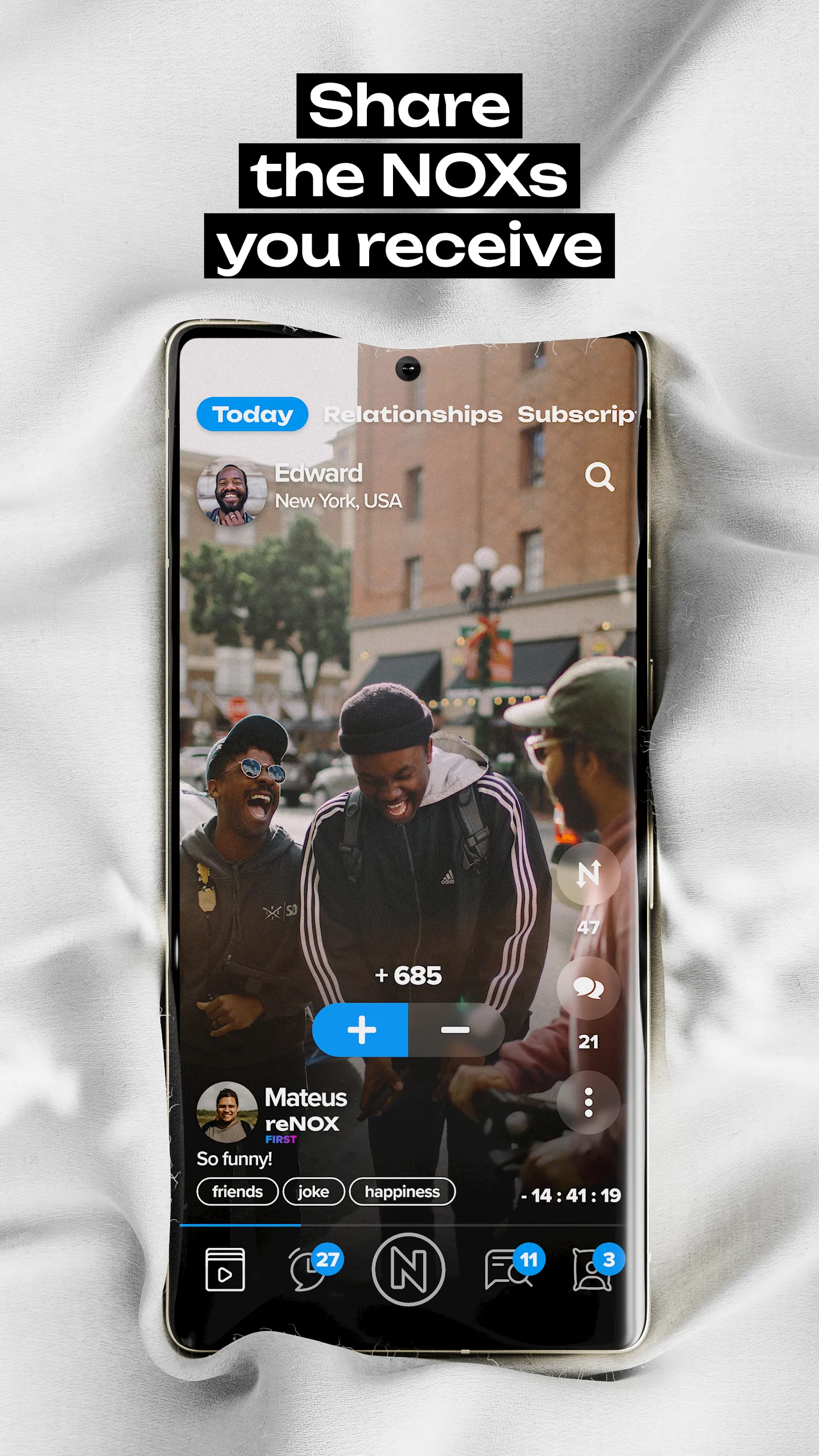 NOX - The Social Alarm Clock | Indus Appstore | Screenshot