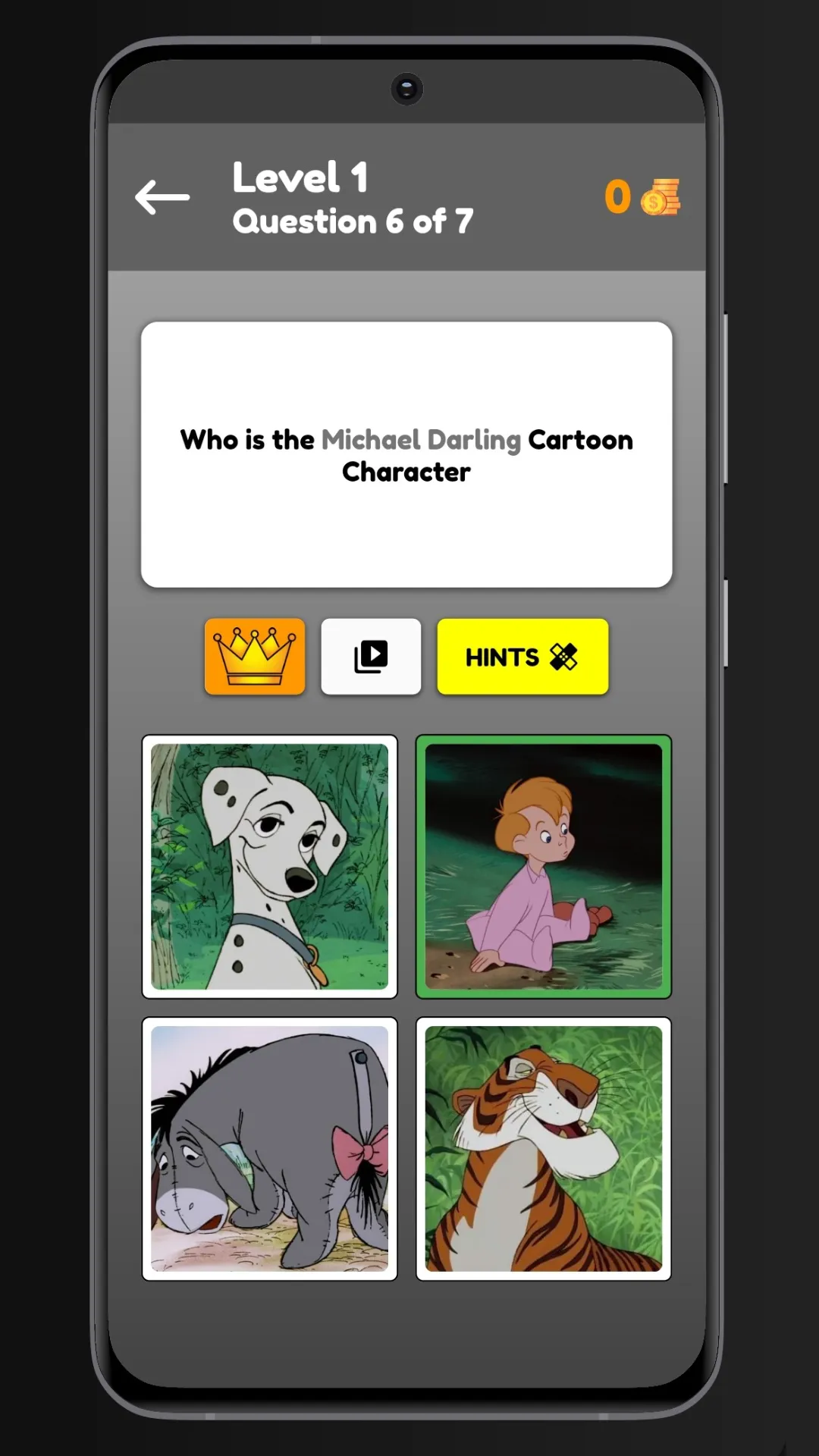 Guess Cartoon Character Quiz | Indus Appstore | Screenshot