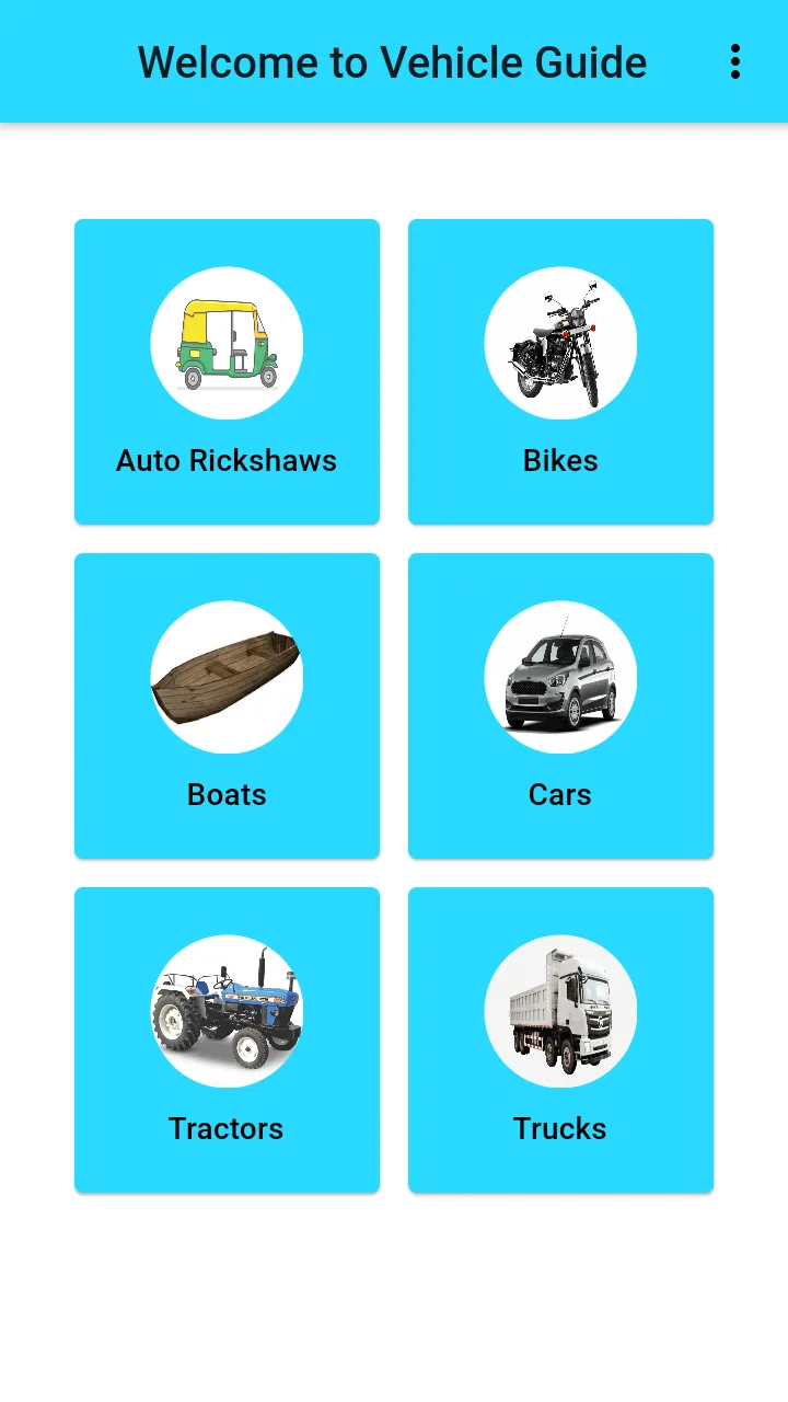 All Vehicles Guide & Database | Indus Appstore | Screenshot