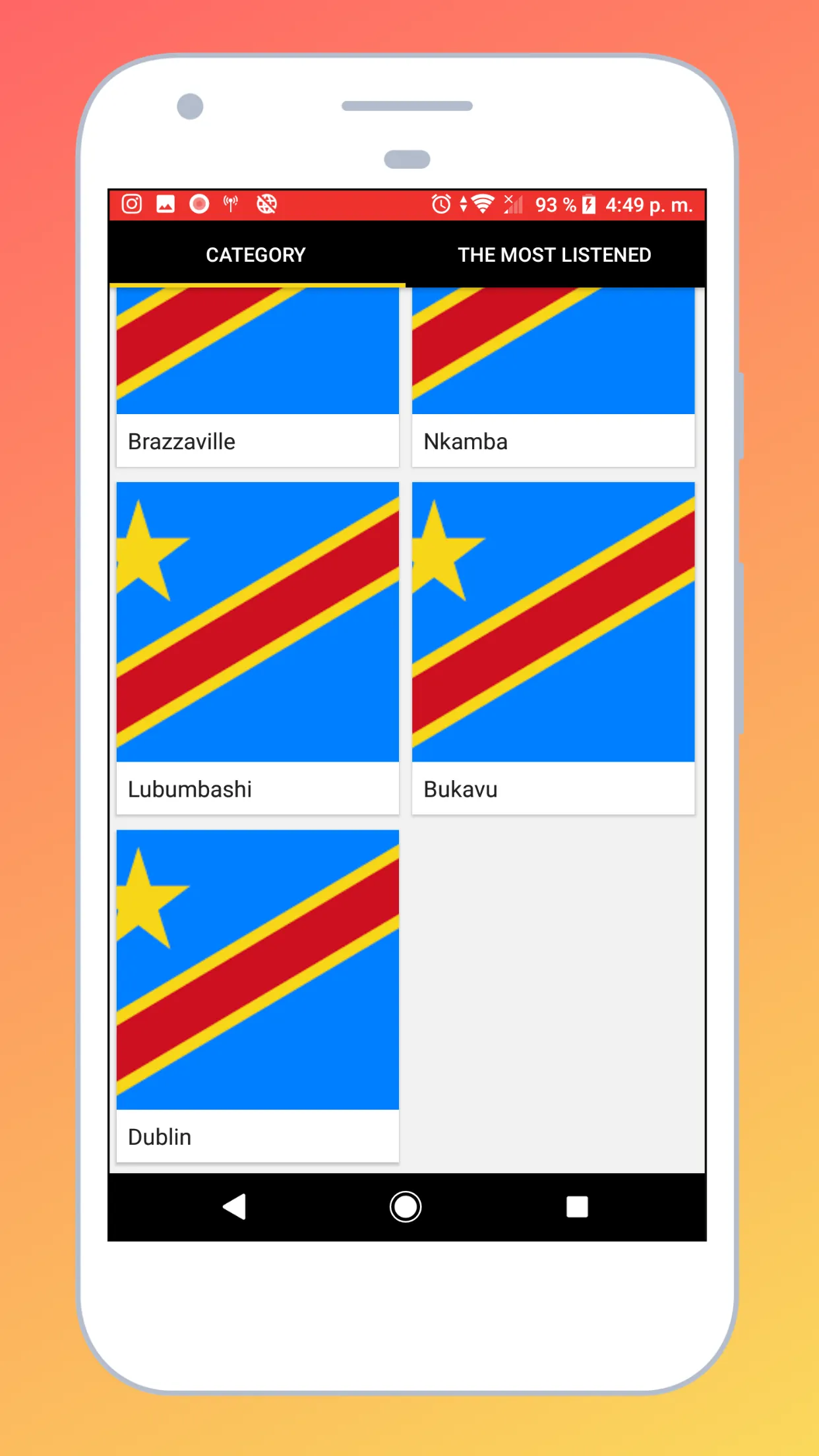 Radio Democratic Congo Online | Indus Appstore | Screenshot