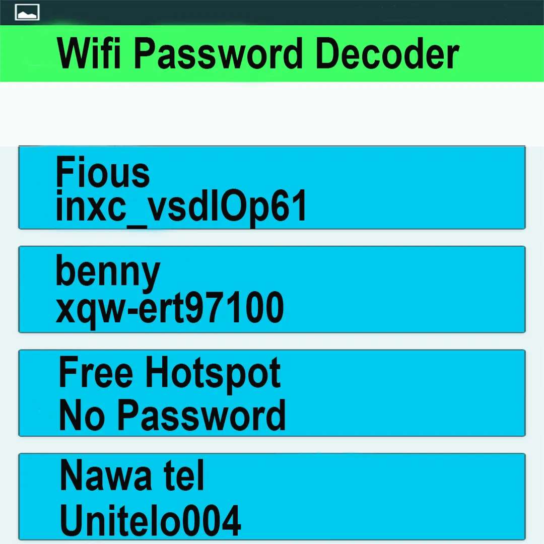 Wifi Password Decoder | Indus Appstore | Screenshot