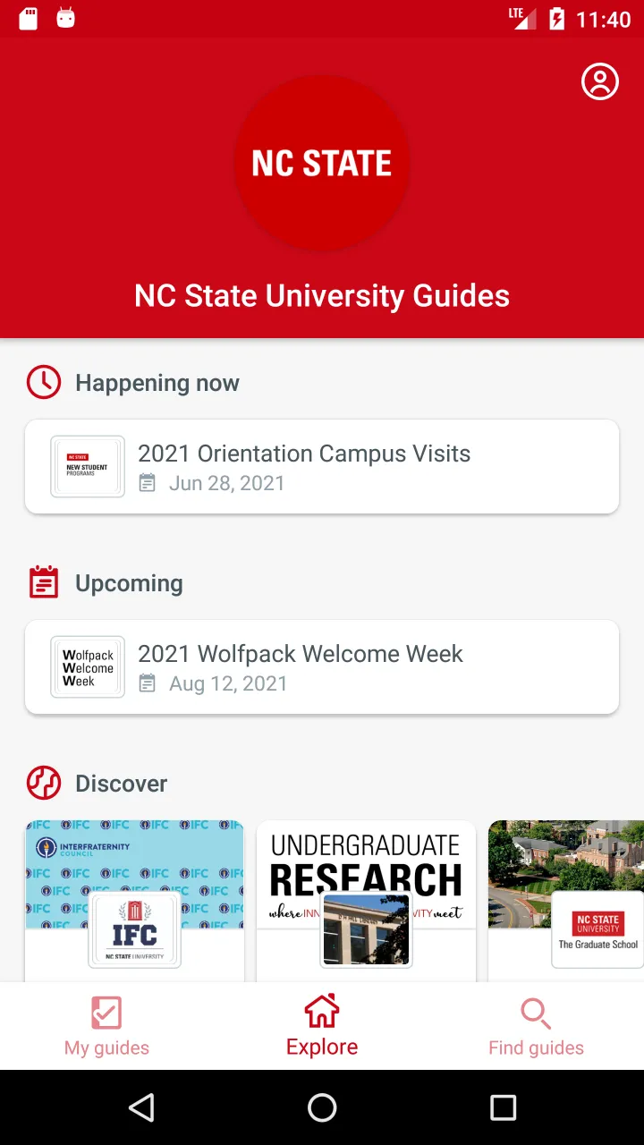 NC State University Guides | Indus Appstore | Screenshot