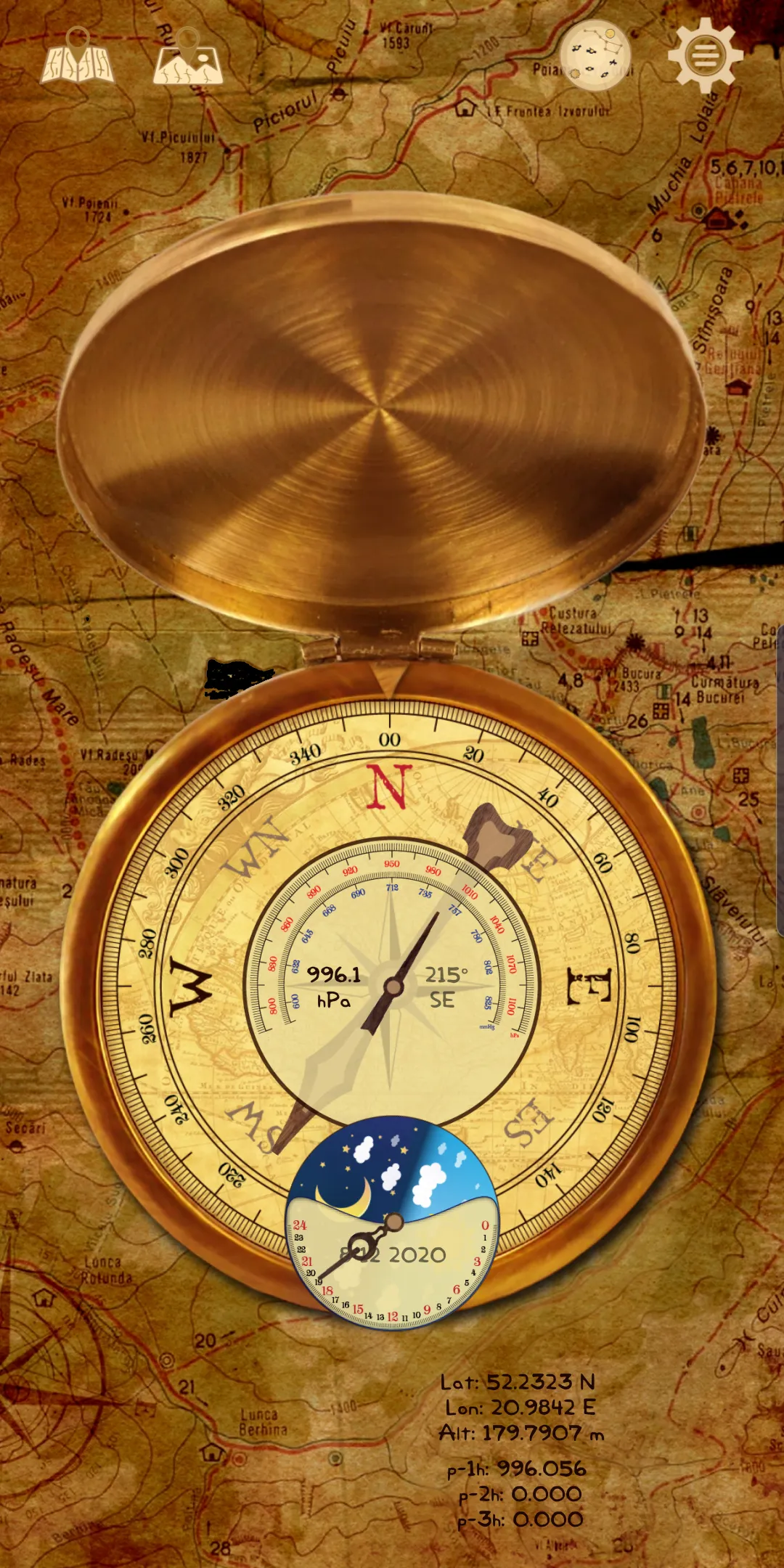 Compass Barometer Altimeter | Indus Appstore | Screenshot