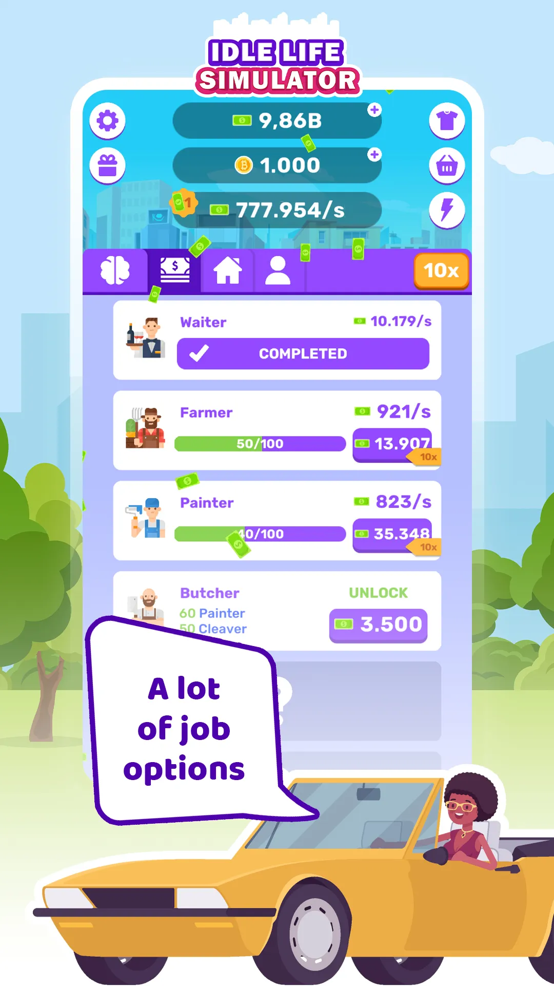 Idle Life Simulator | Indus Appstore | Screenshot