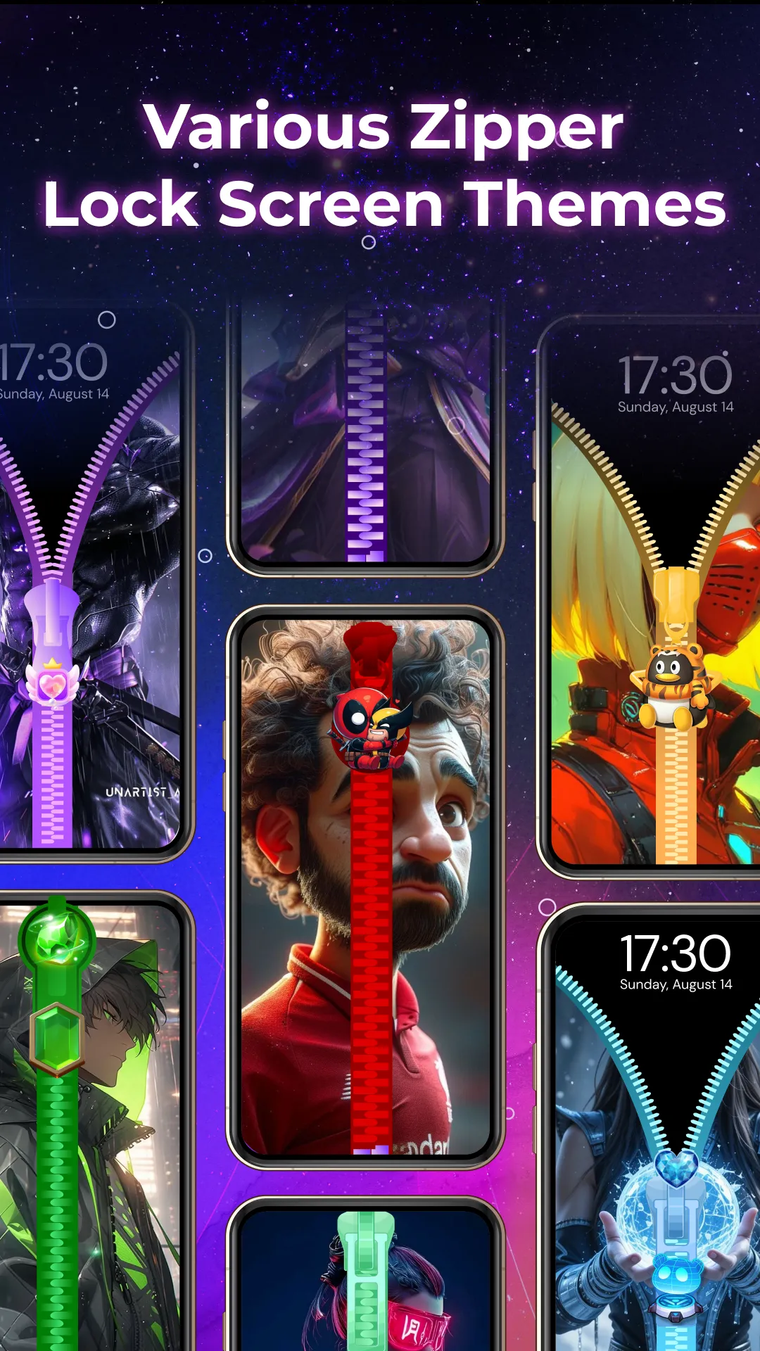 ZipLock - Zipper Lock Screen | Indus Appstore | Screenshot