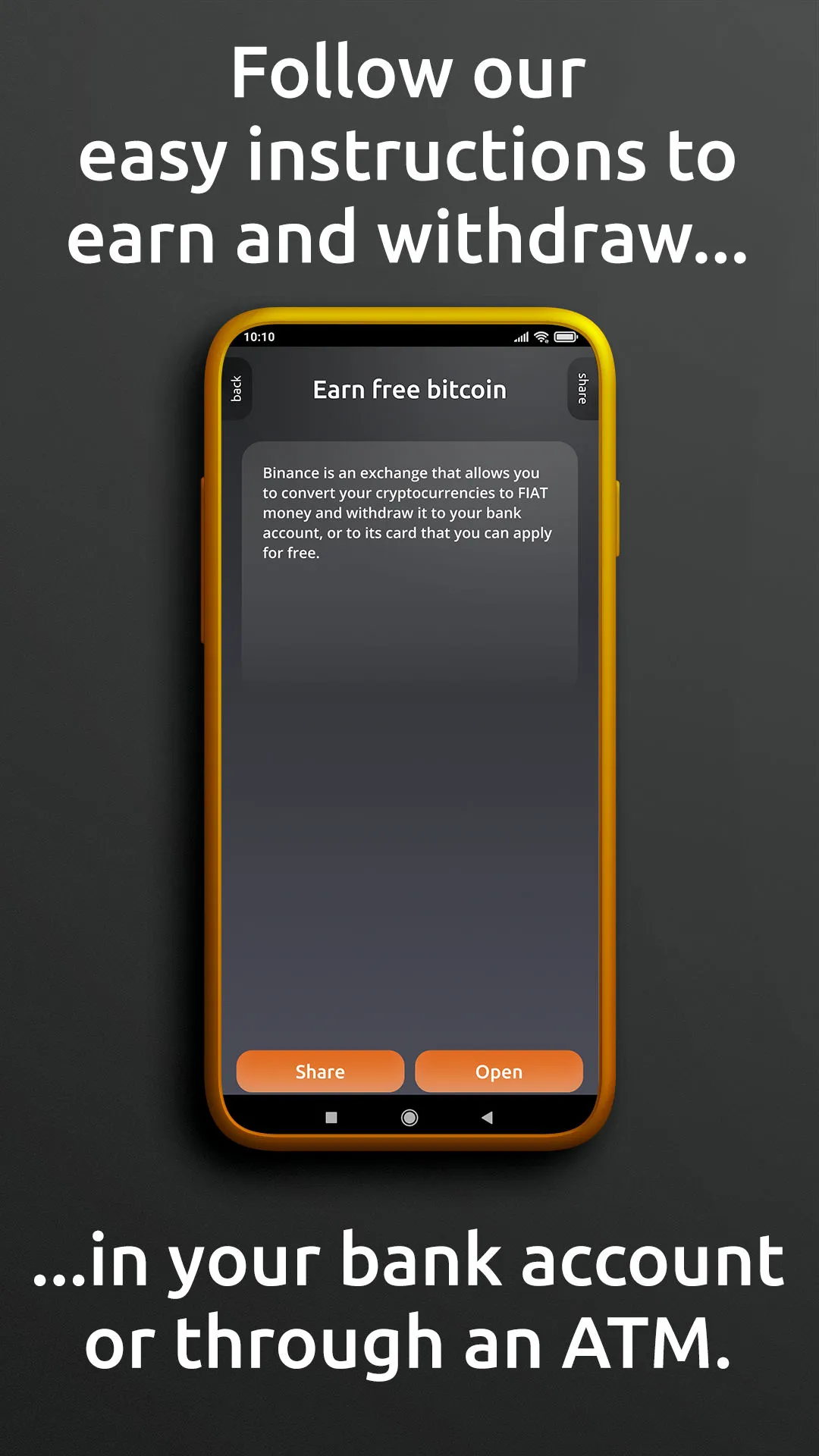 Earn Bitcoins without mining | Indus Appstore | Screenshot