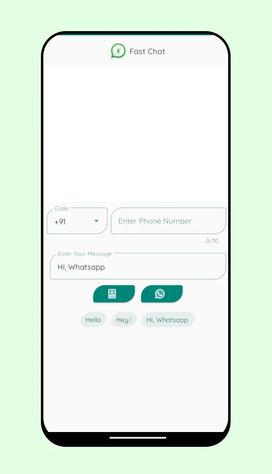 Fast Chat (Click to Chat) | Indus Appstore | Screenshot